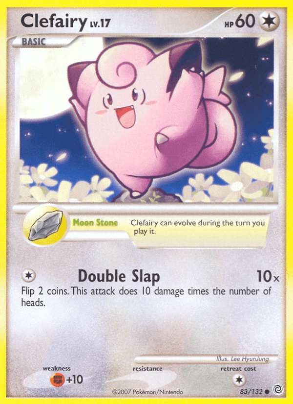 Clefairy, carta 83 de Secret Wonders