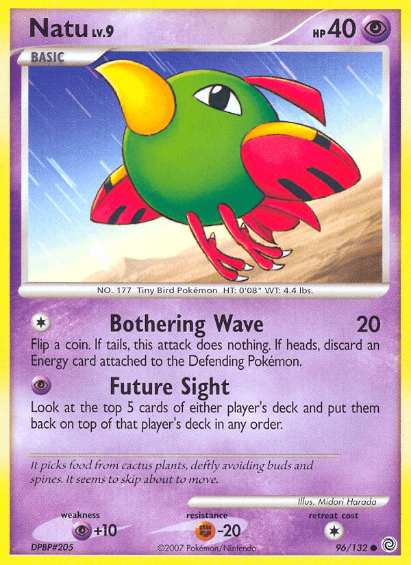 Natu, carta 96 de Secret Wonders