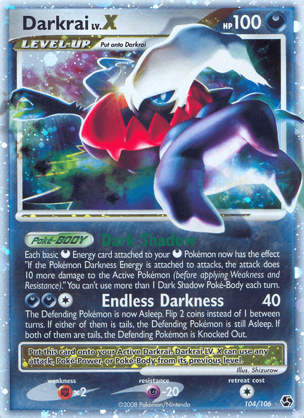 Darkrai, carta 104 de Great Encounters