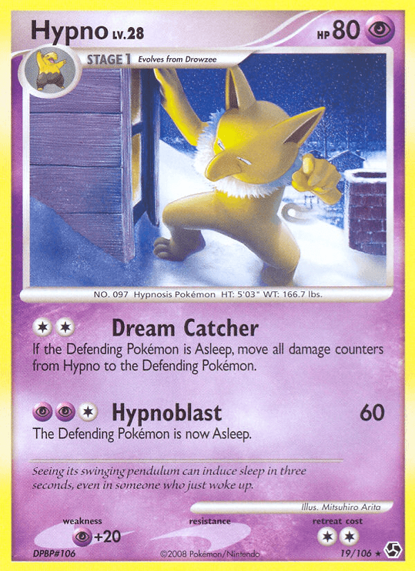 Hypno, carta 19 de Great Encounters