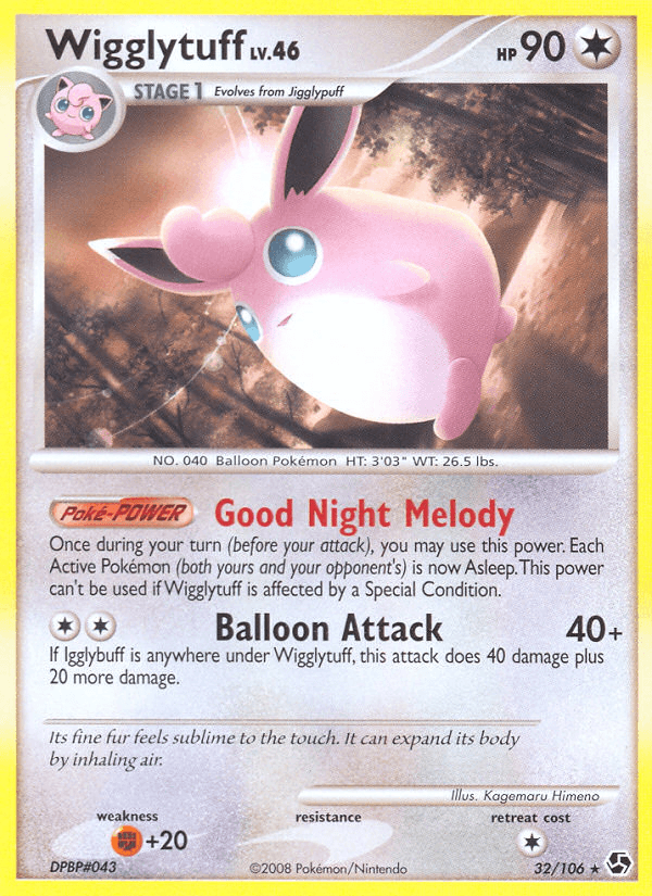 Wigglytuff, carta 32 de Great Encounters