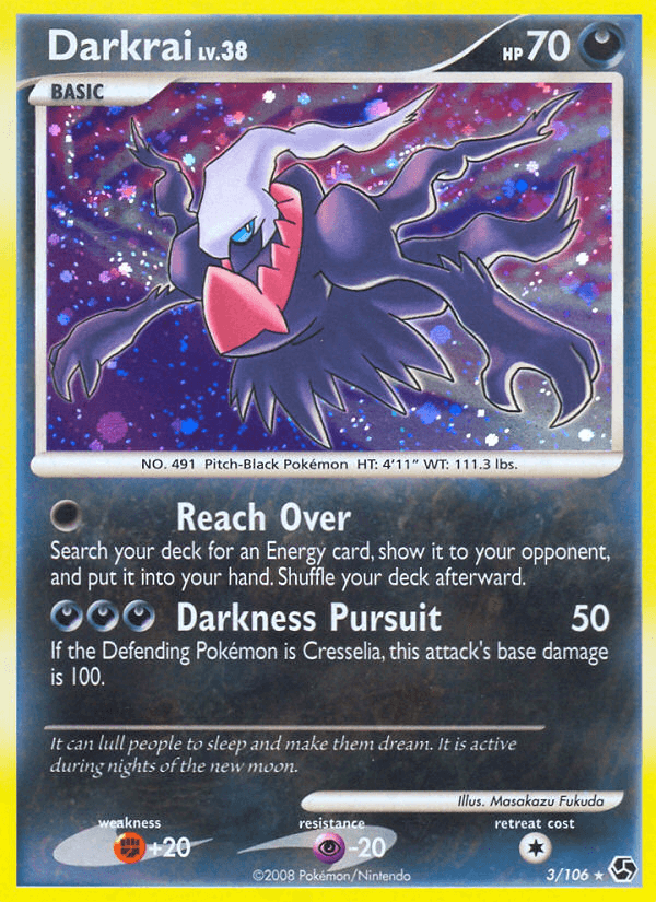 Darkrai, carta 3 de Great Encounters