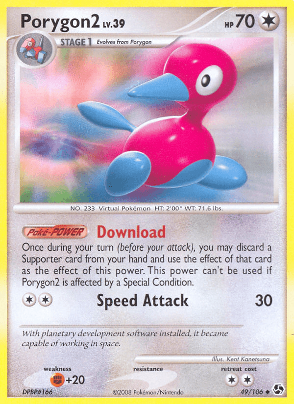 Porygon2, carta 49 de Great Encounters
