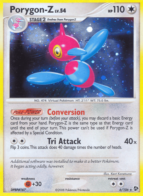 Porygon-Z, carta 6 de Great Encounters