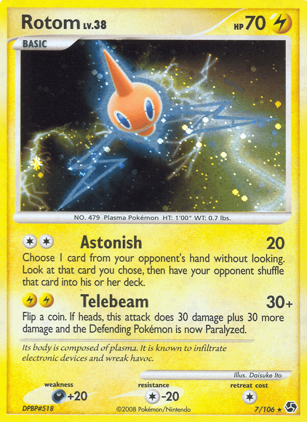 Rotom, carta 7 de Great Encounters