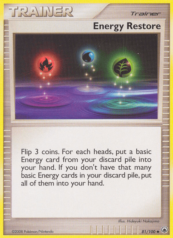 Energy Restore, carta 81 de Majestic Dawn