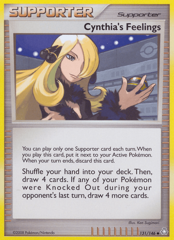 Cynthia's Feelings, carta 131 de Legends Awakened