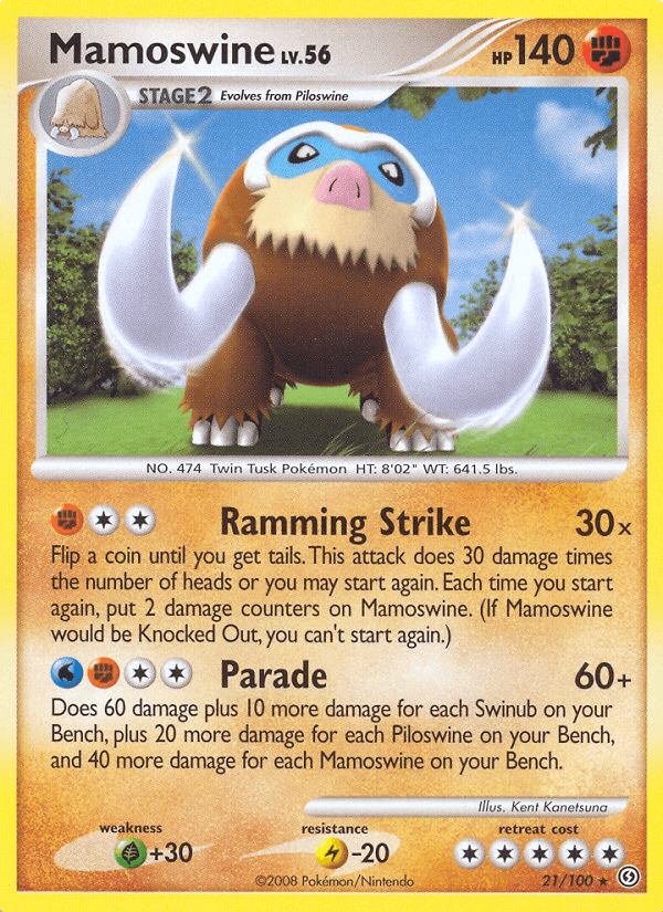 Mamoswine, carta 21 de Stormfront