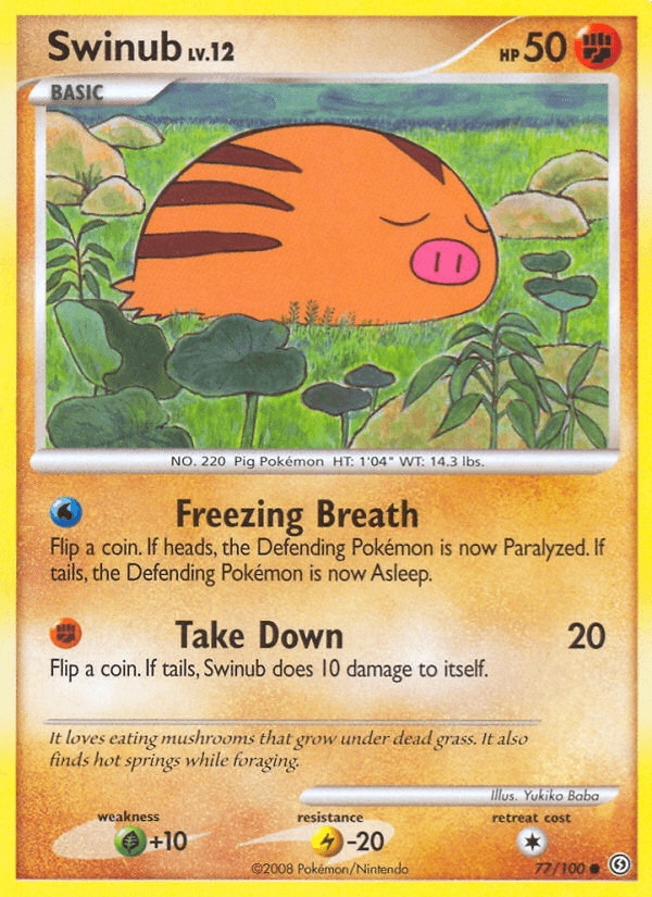 Swinub, carta 77 de Stormfront