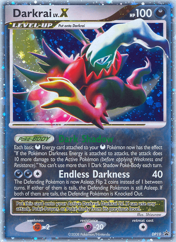 Darkrai, carta DP19 de DP Black Star Promos