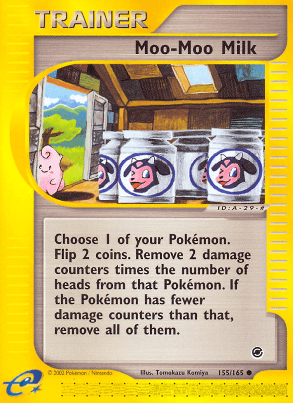 Moo-Moo Milk, carta 155 de Expedition Base Set