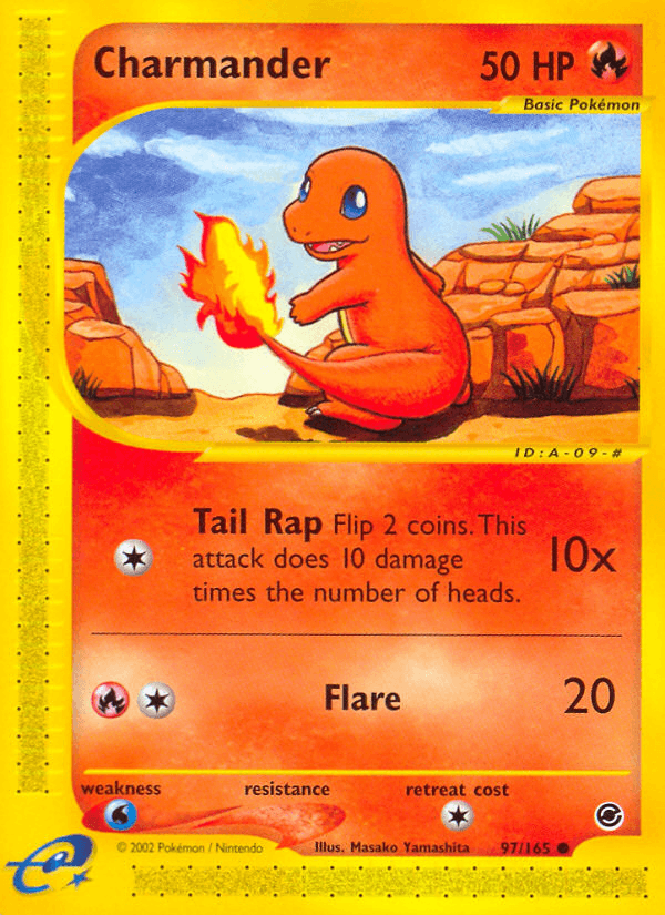Charmander, carta 97 de Expedition Base Set