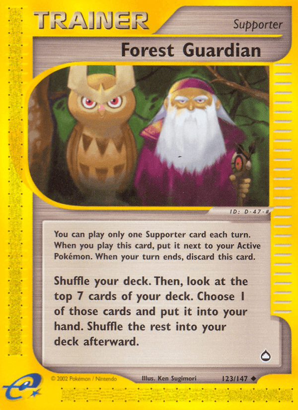 Forest Guardian, carta 123 de Aquapolis