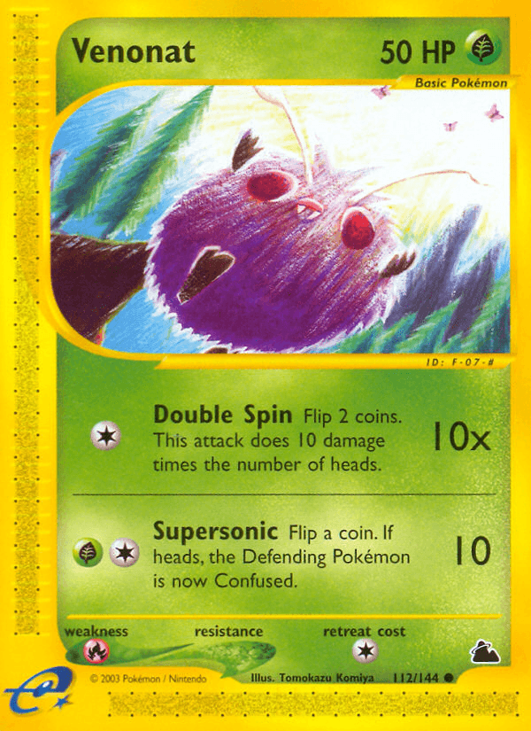 Venonat, carta 112 de Skyridge