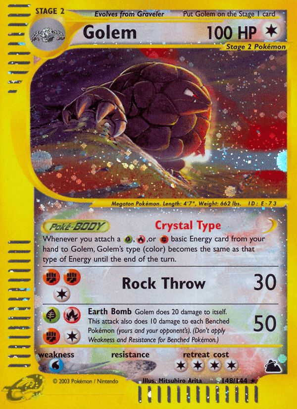 Golem, carta 148 de Skyridge