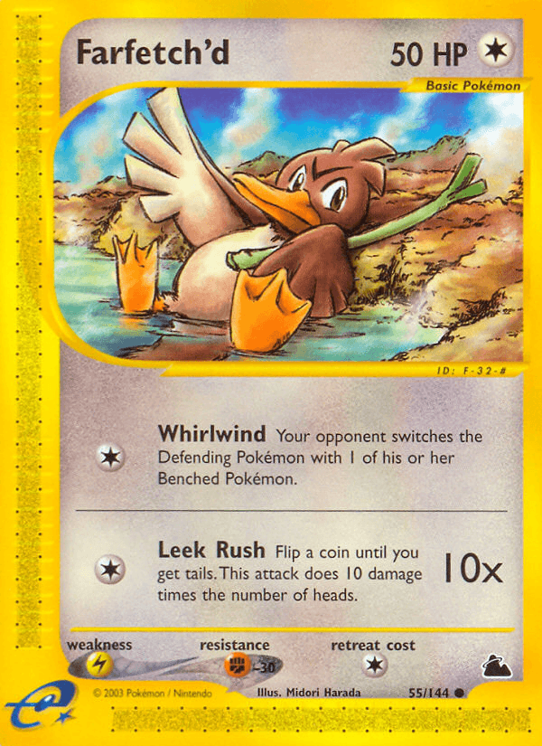 Farfetch'd, carta 55 de Skyridge