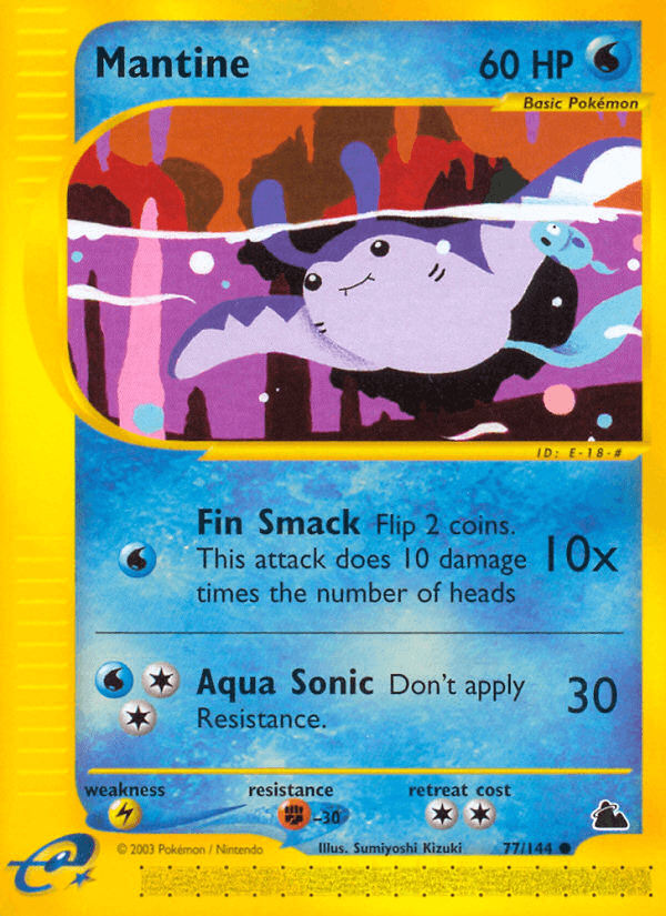 Mantine, carta 77 de Skyridge