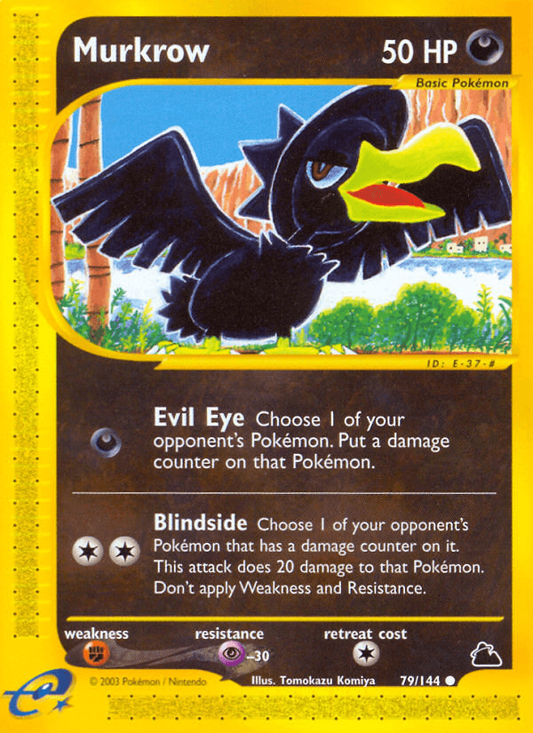 Murkrow, carta 79 de Skyridge