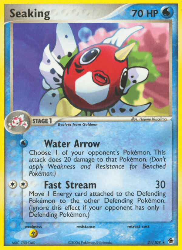 Seaking, carta 21 de Ruby & Sapphire