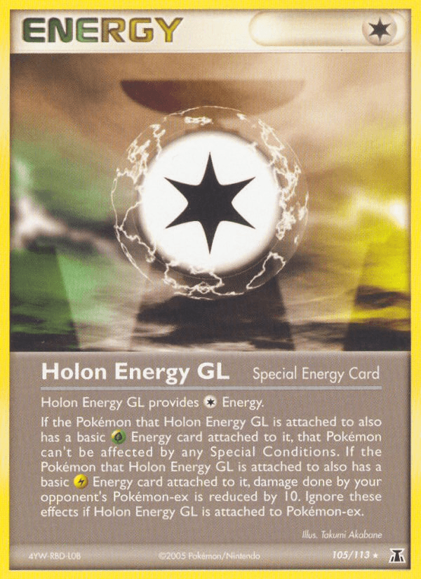 Holon Energy GL, carta 105 de Delta Species