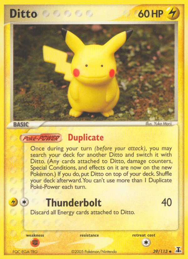 Ditto, carta 39 de Delta Species