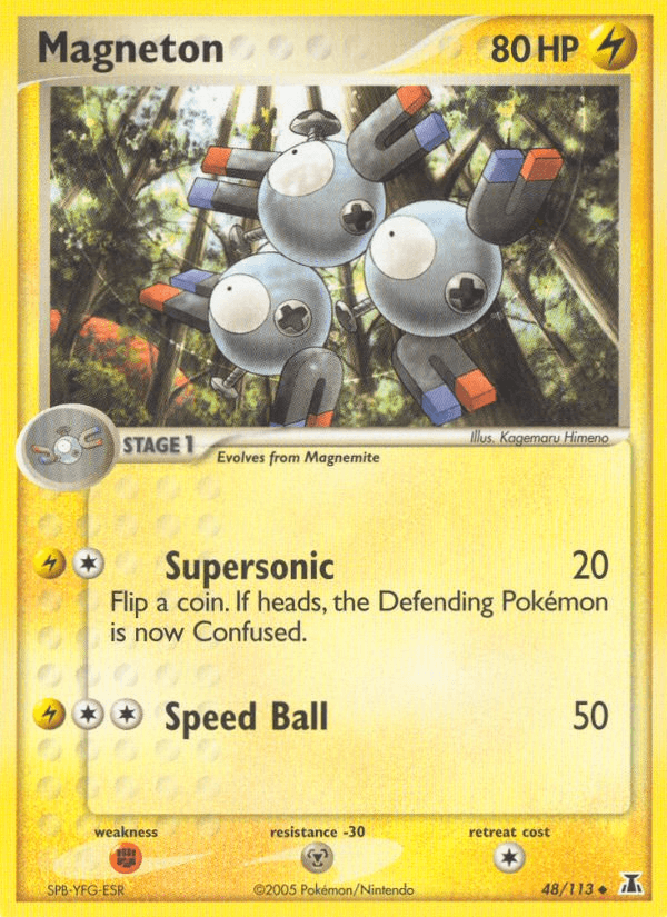 Magneton, carta 48 de Delta Species