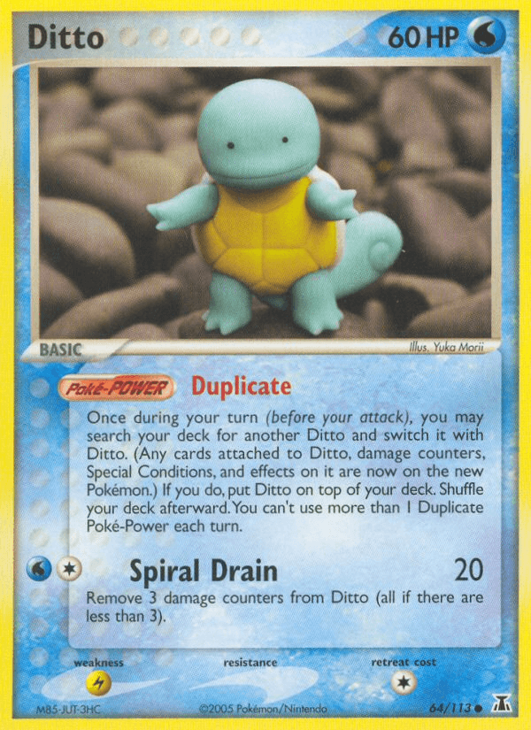 Ditto, carta 64 de Delta Species
