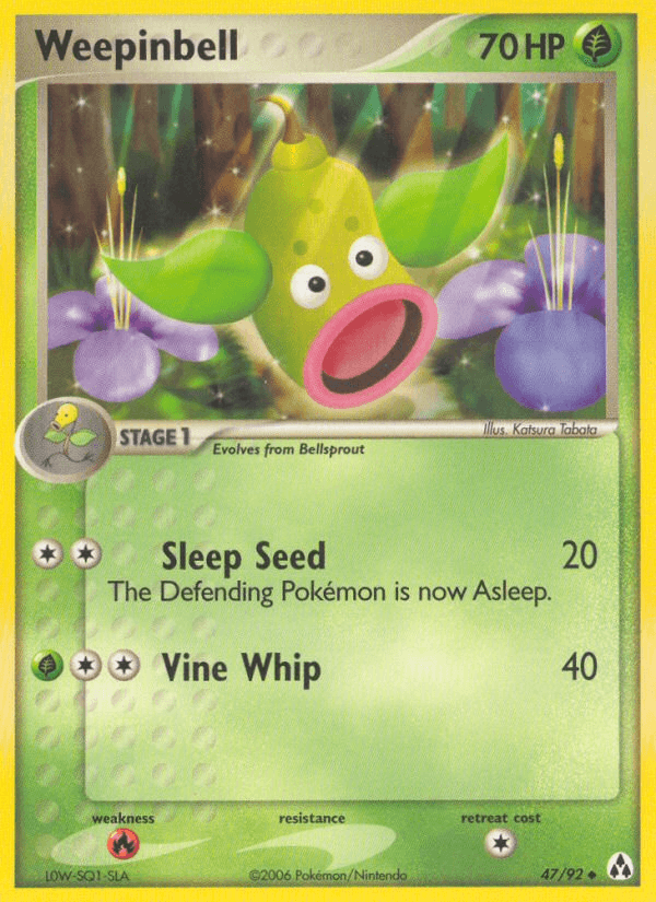 Weepinbell, carta 47 de Legend Maker