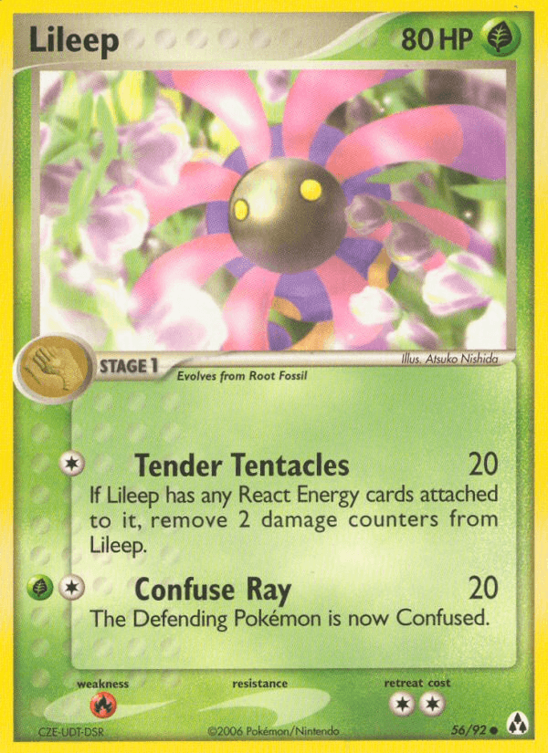 Lileep, carta 56 de Legend Maker