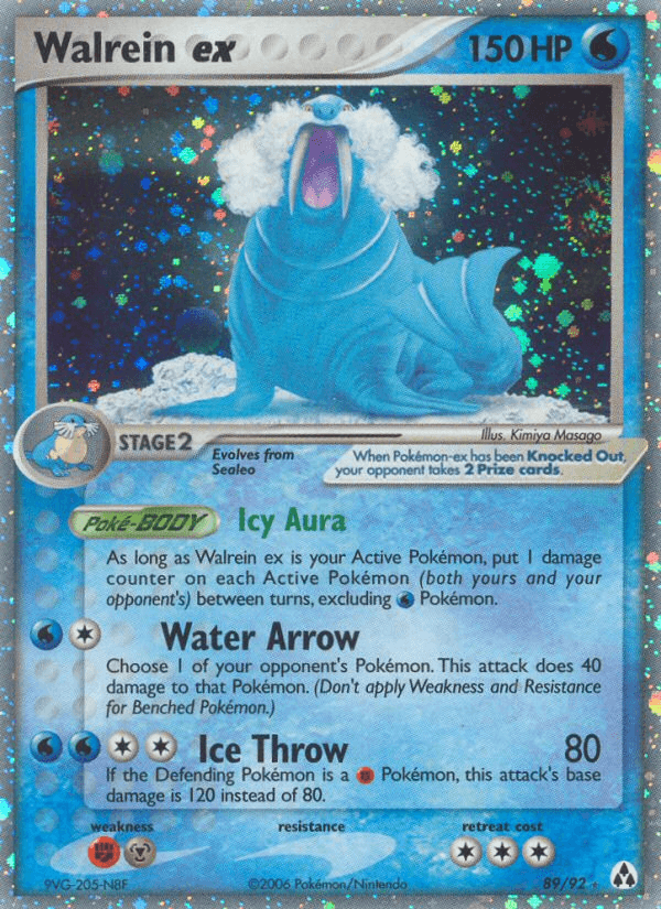 Walrein ex, carta 89 de Legend Maker