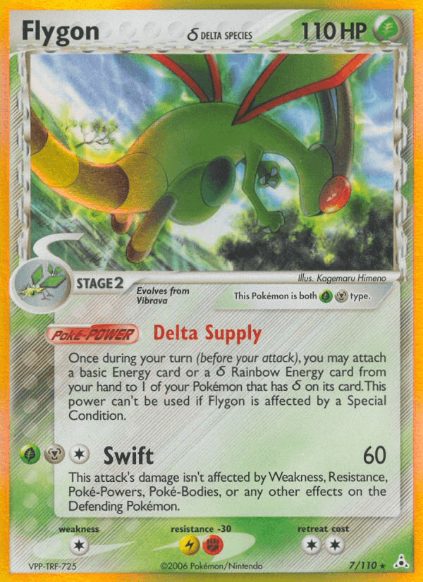 Flygon δ, carta 7 de Holon Phantoms