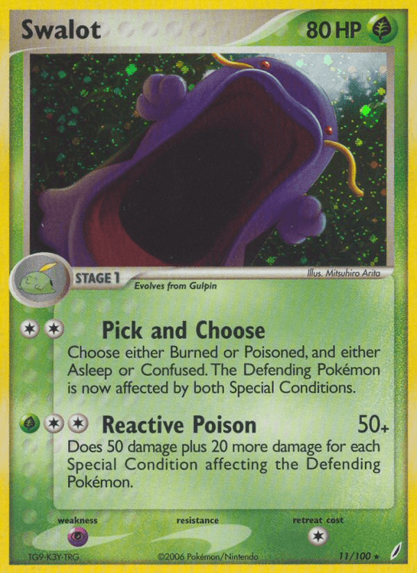 Swalot, carta 11 de Crystal Guardians