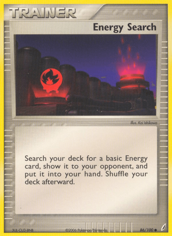 Energy Search, carta 86 de Crystal Guardians