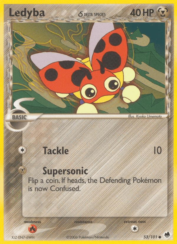 Ledyba δ, carta 53 de Dragon Frontiers