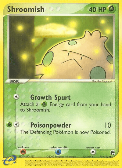 Shroomish, carta 78 de Sandstorm