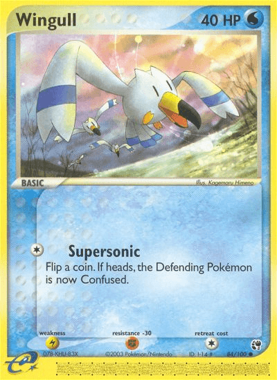 Wingull, carta 84 de Sandstorm