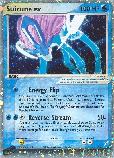 Suicune ex, carta 94 de Team Magma vs Team Aqua