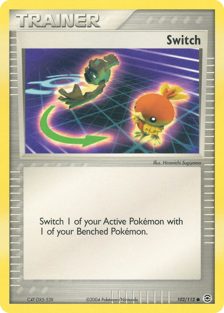 Switch, carta 102 de FireRed & LeafGreen