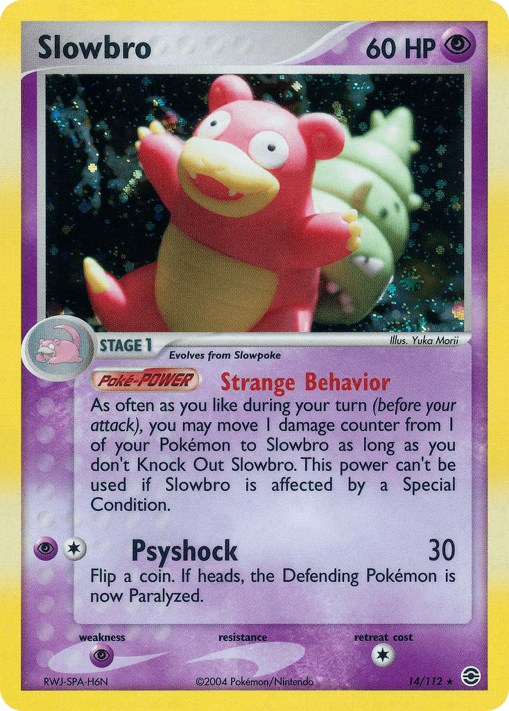 Slowbro, carta 14 de FireRed & LeafGreen
