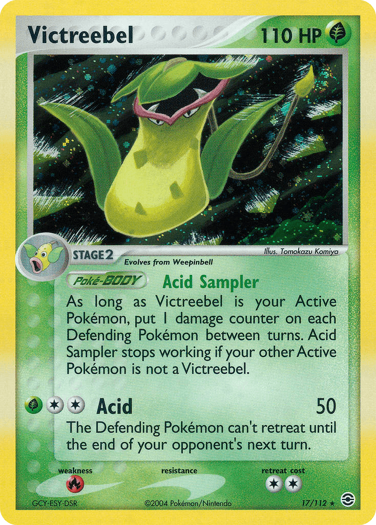 Victreebel, carta 17 de FireRed & LeafGreen