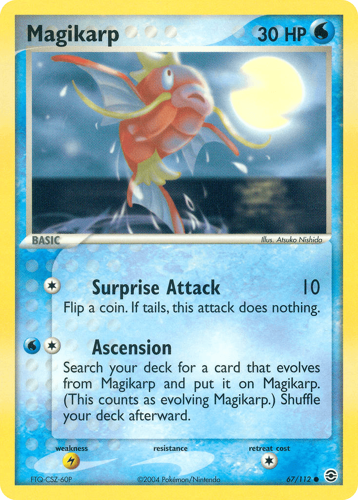Magikarp, carta 67 de FireRed & LeafGreen