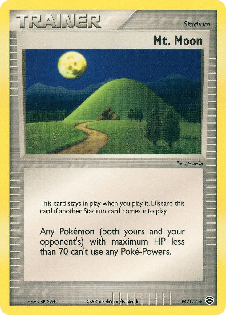 Mt. Moon, carta 94 de FireRed & LeafGreen