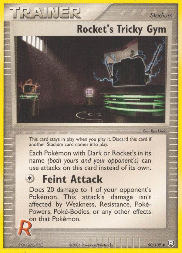 Rocket's Tricky Gym, carta 90 de Team Rocket Returns