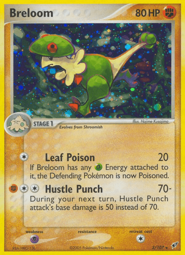 Breloom, carta 3 de Deoxys