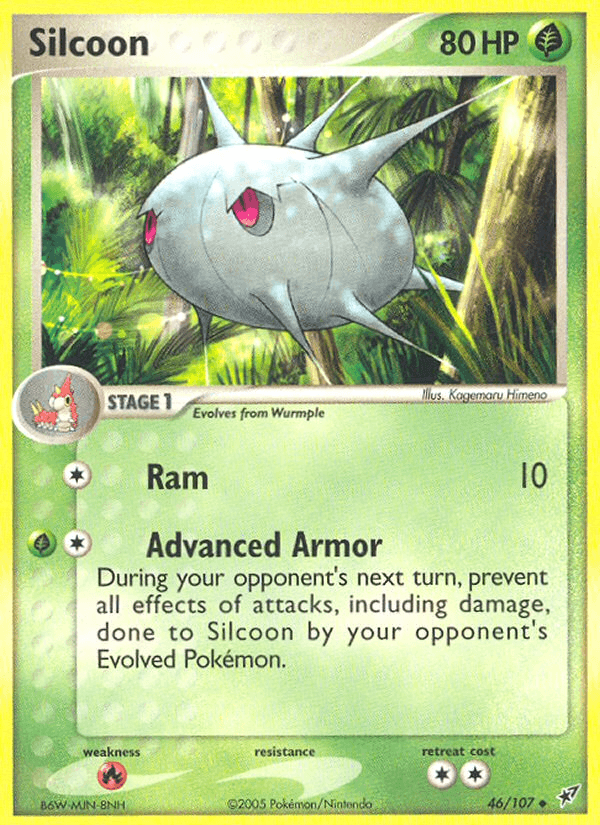 Silcoon, carta 46 de Deoxys