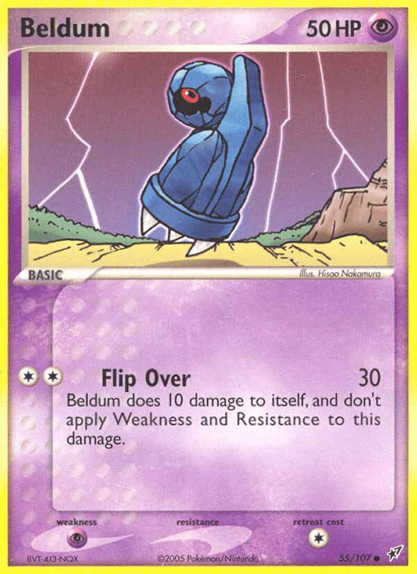 Beldum, carta 55 de Deoxys