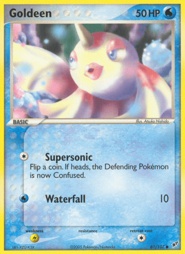 Goldeen, carta 61 de Deoxys