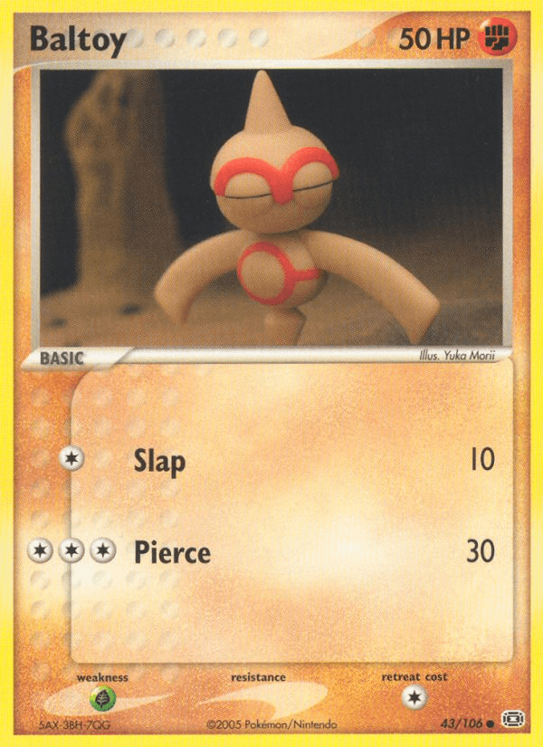 Baltoy, carta 43 de Emerald
