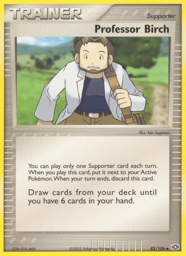 Professor Birch, carta 82 de Emerald