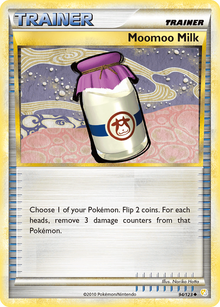 Moomoo Milk, carta 94 de HeartGold SoulSilver